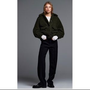 Zara faux fur jacket